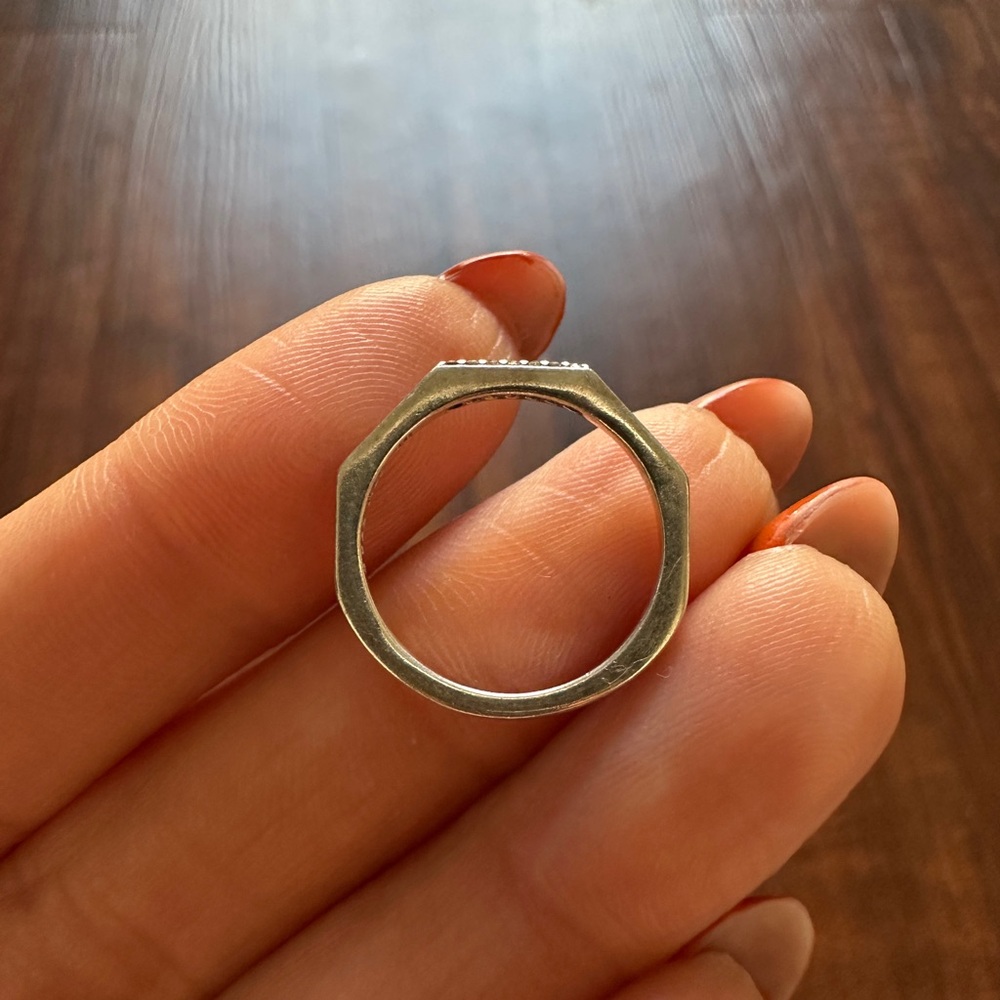RETIRED Pandora Charm - Multifaceted Ring